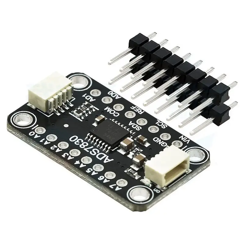 ADS7830 8-Channel 8-Bit ADC Module For IIC Qwiic