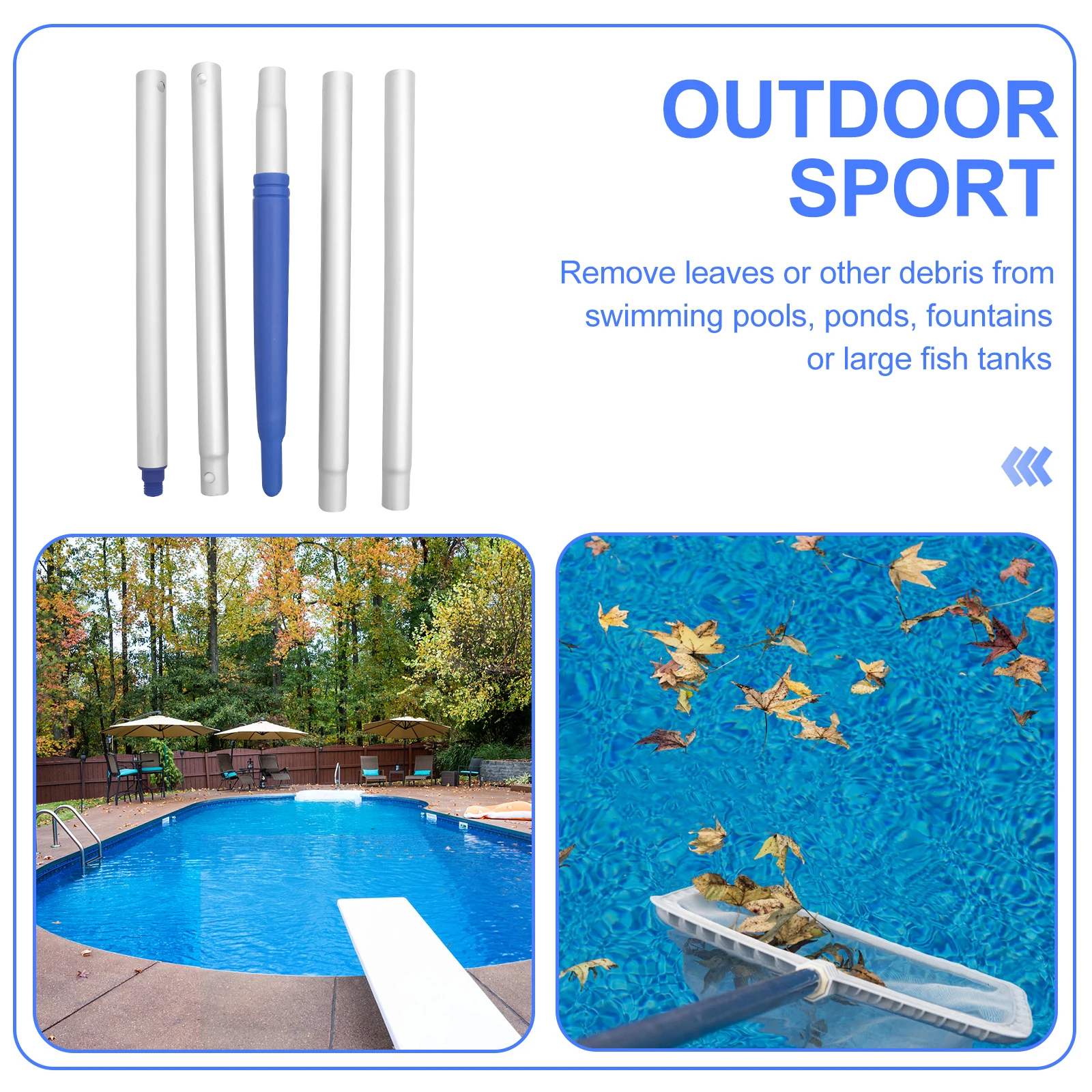 

Sludge Suction Head Accessories Durable Pond Vacuum Sweeper Pool Cleaner Aluminum Tools Swimming Pool Cleaner Supply Efficient