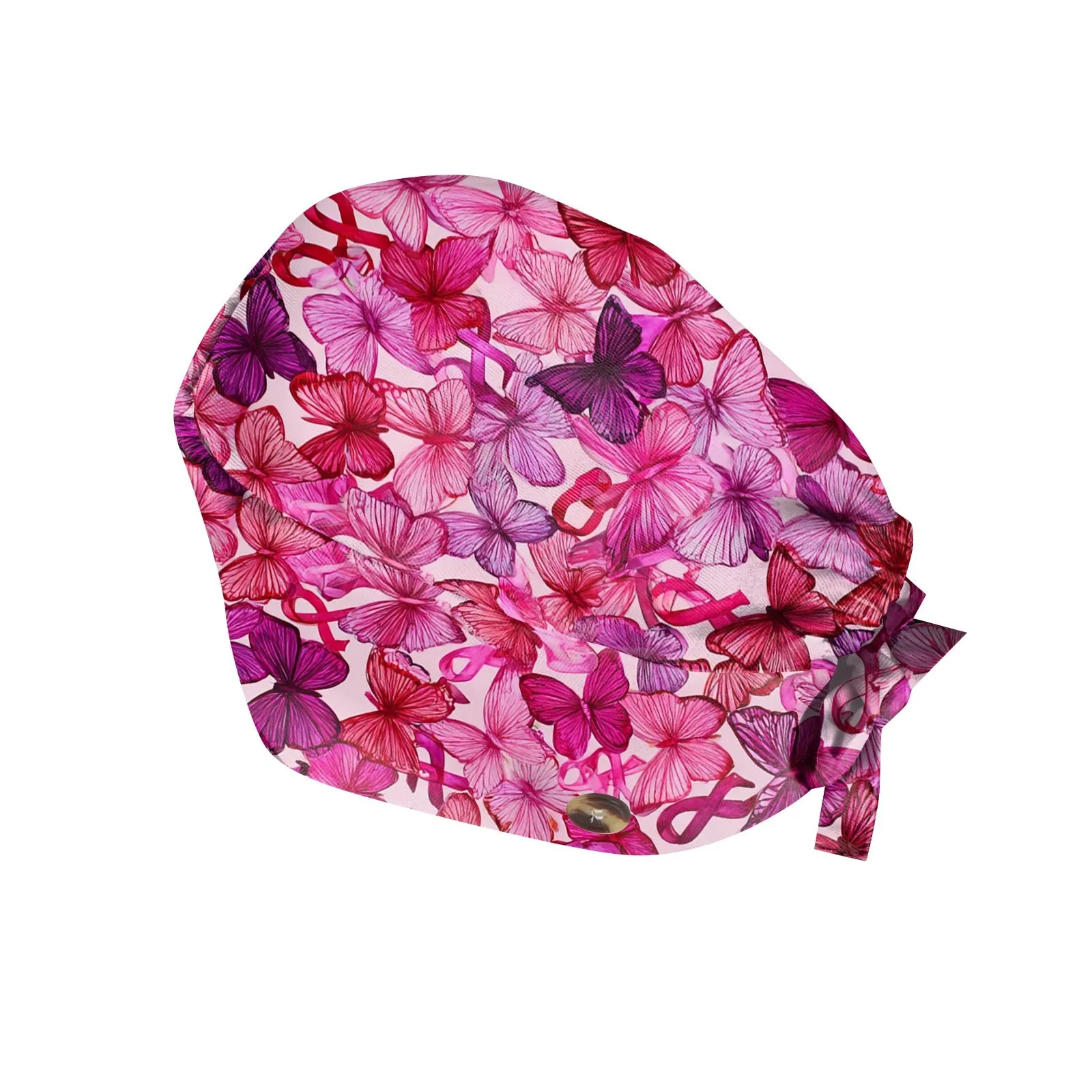 Gorro de trabajo con estampado de moda, gorros suaves y cómodos para enfermera médica de Hospital, gorro quirúrgico para el cuidado de mascotas para mujer y hombre