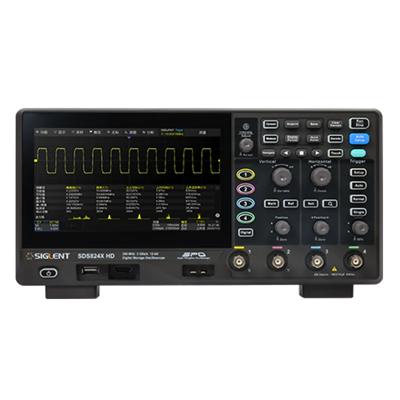 Digital oscilloscope SDS824X HD，200MHz，4channels