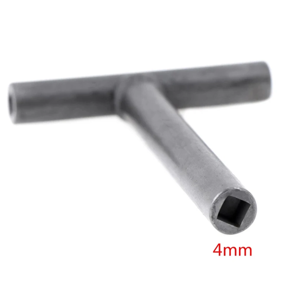 Parafuso de válvula de chave tipo T, Clearance Adjusting Spanner, Ferramentas hexagonais quadradas, Multifunções, 3mm, 3.5mm, 4mm