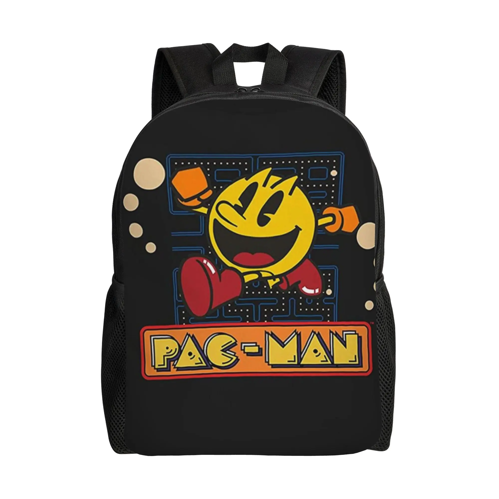 Back to school season Yellow (3) Backpack Pac-Man Female Fashion Backpack