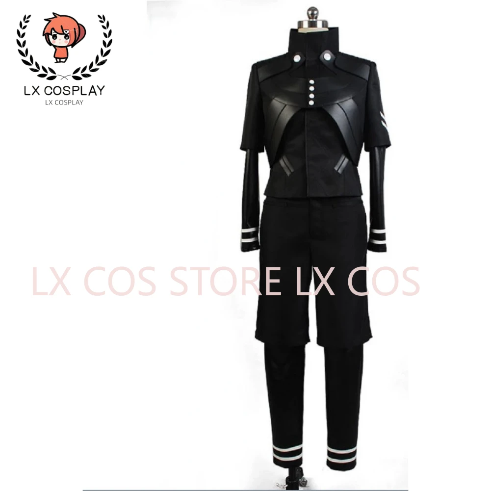 

Ken Kaneki Cosplay Costume Adult Men Boys Black Jumpsuit Battle Uniform Halloween Carnival Costumes Cos