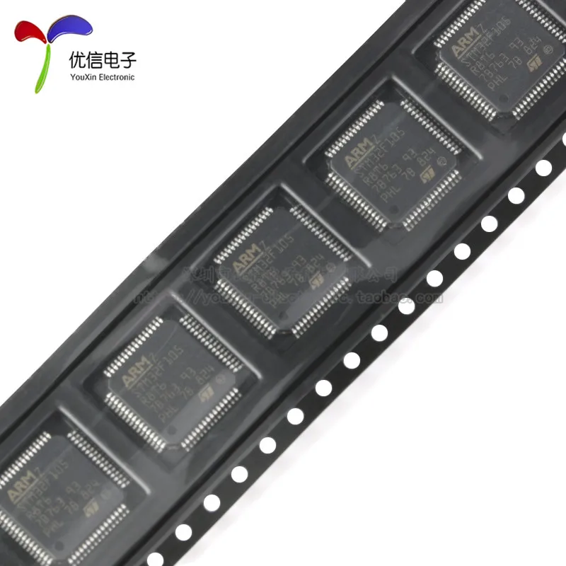 10 Uds original auténtico STM32F105R8T6 LQFP-64 ARM Cortex-M3 microcontrolador de 32 bits MCU