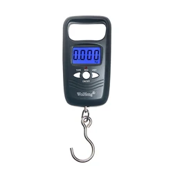 50kg/10g Portable Electronic Portable Luggage Scale LCD Digital Display Screen Express Delivery Scale Hook Mini Scale