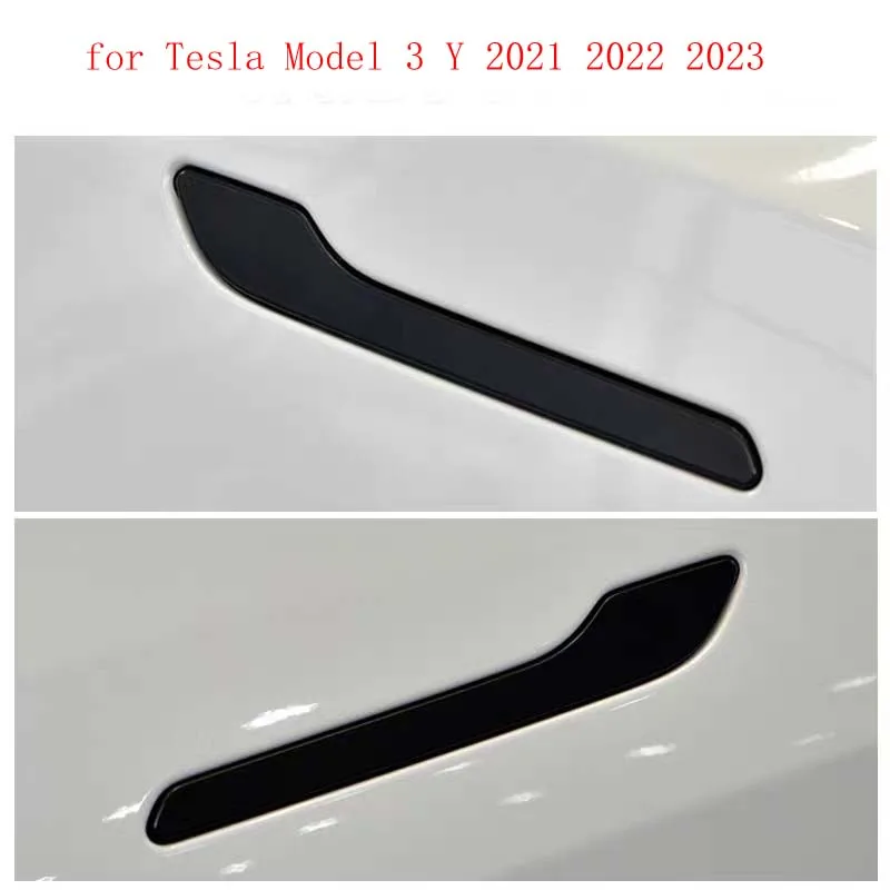 152811500D 158211400D  Outer Exterior Door Handle Assembly Left Right Black for Tesla Model3 Y 1528115-00-D