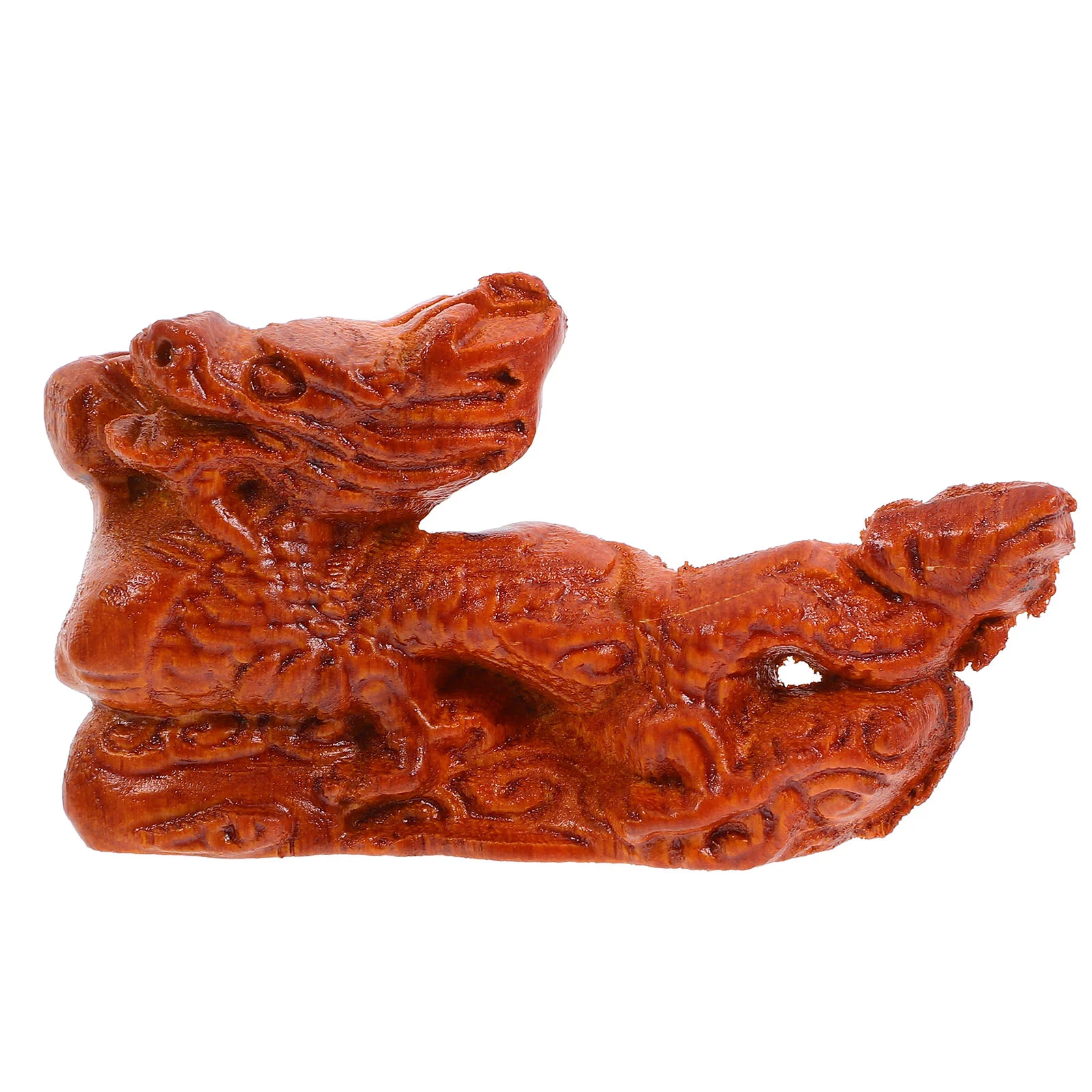 Wooden Crafts Dragon Ornaments Zodiac Living Room Decorations As Gifts (rosewood Length 10cm) Dashcams for Cars Dashboard