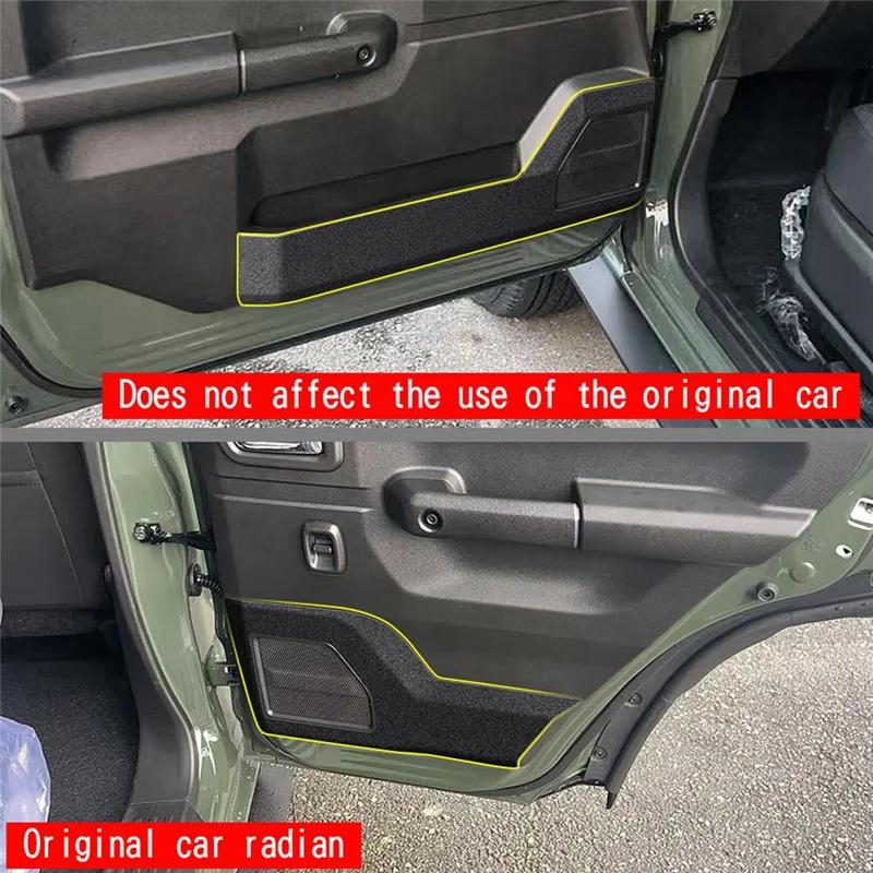 إطار مضاد للركلة لباب السيارة لسوزوكي جيمي نوميد 2025 2026 غطاء مقاوم للخدش للباب الجانبي