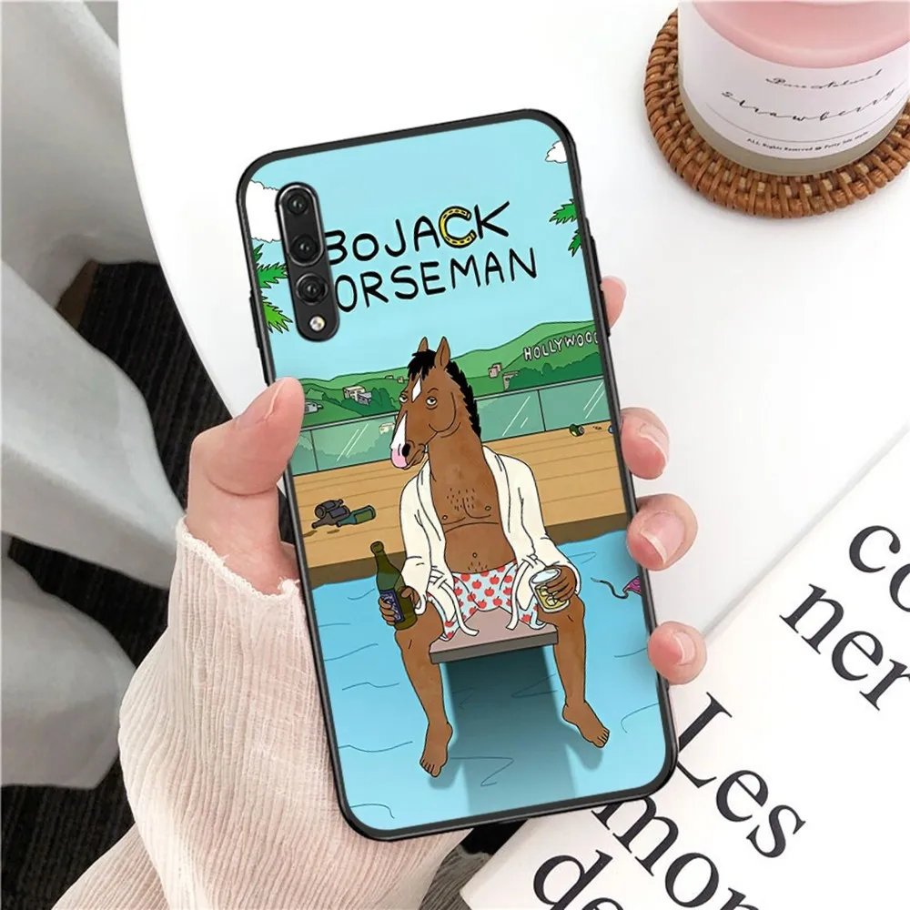 B-BoJack Cartoon H-Horseman Phone Case For Samsung J 7 plus 7core J7 neo J6 plus prime J6 J4 J5 Mobile Cover