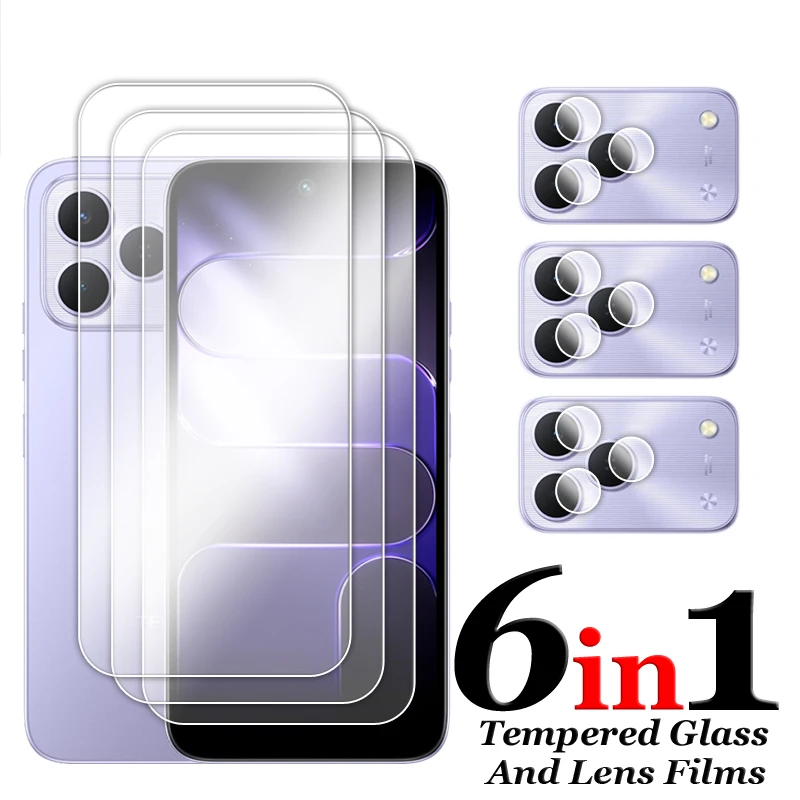 

For Tecno Spark 50 4G Glass 6.78 inch Full Glue Clear Screen Protector For Tecno Spark 50 Tempered Glass For Spark 50 Lens Film