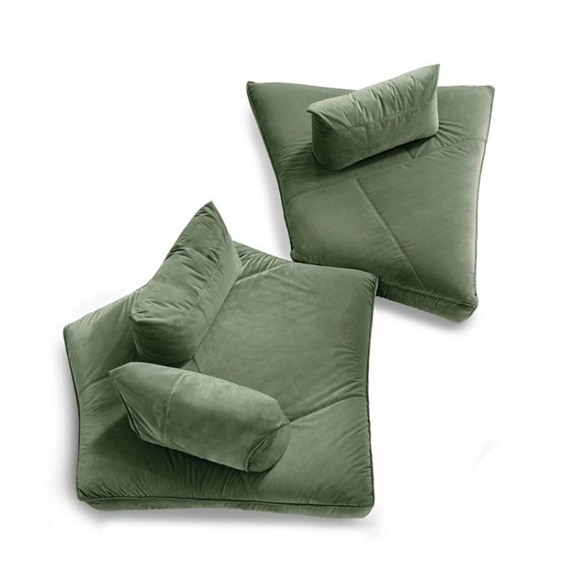 

Italian light luxury sofa special-shaped combination simple double-sided module small apartment living room leisure fabric sofa