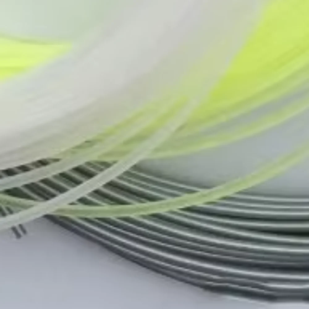 

1,35 мм 12 м струна для теннисной ракетки, спортивные принадлежности, многоцветная нить для ракетки, ремонт, высокая эластичность, полиэстер, нейлон, титановая проволока