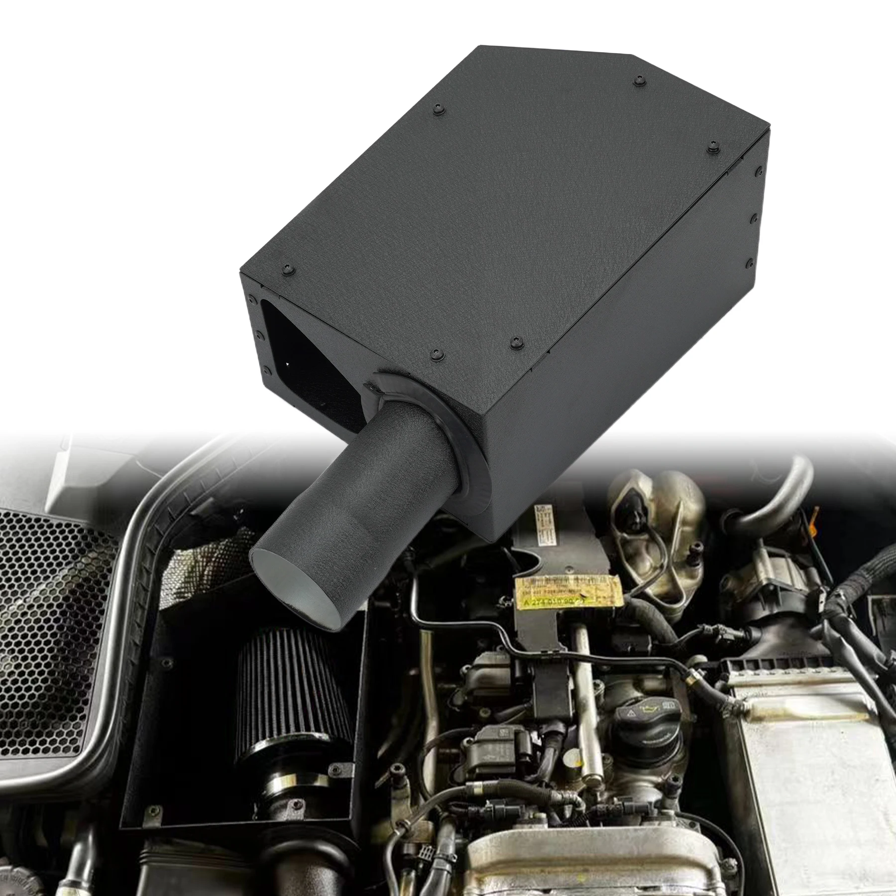 

Cold Air Intake Kit for Mercedes Benz C180 C200 C300 W205 C-Class E200 E300 W212 W213 E-Class GLC300 GLC Class Air Intake Pipe