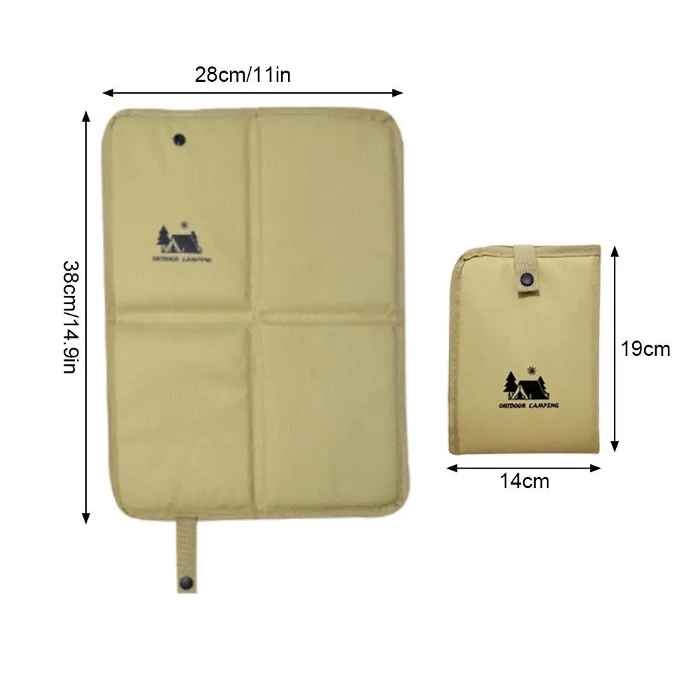 Faltbares Feuchtigkeitsabweisendes Sitzkissen Wasserdichte Klappbare Strandmatte Feuchtigkeitsbeständige Outdoor-Sitzmatte zum Wandern – Detail 16