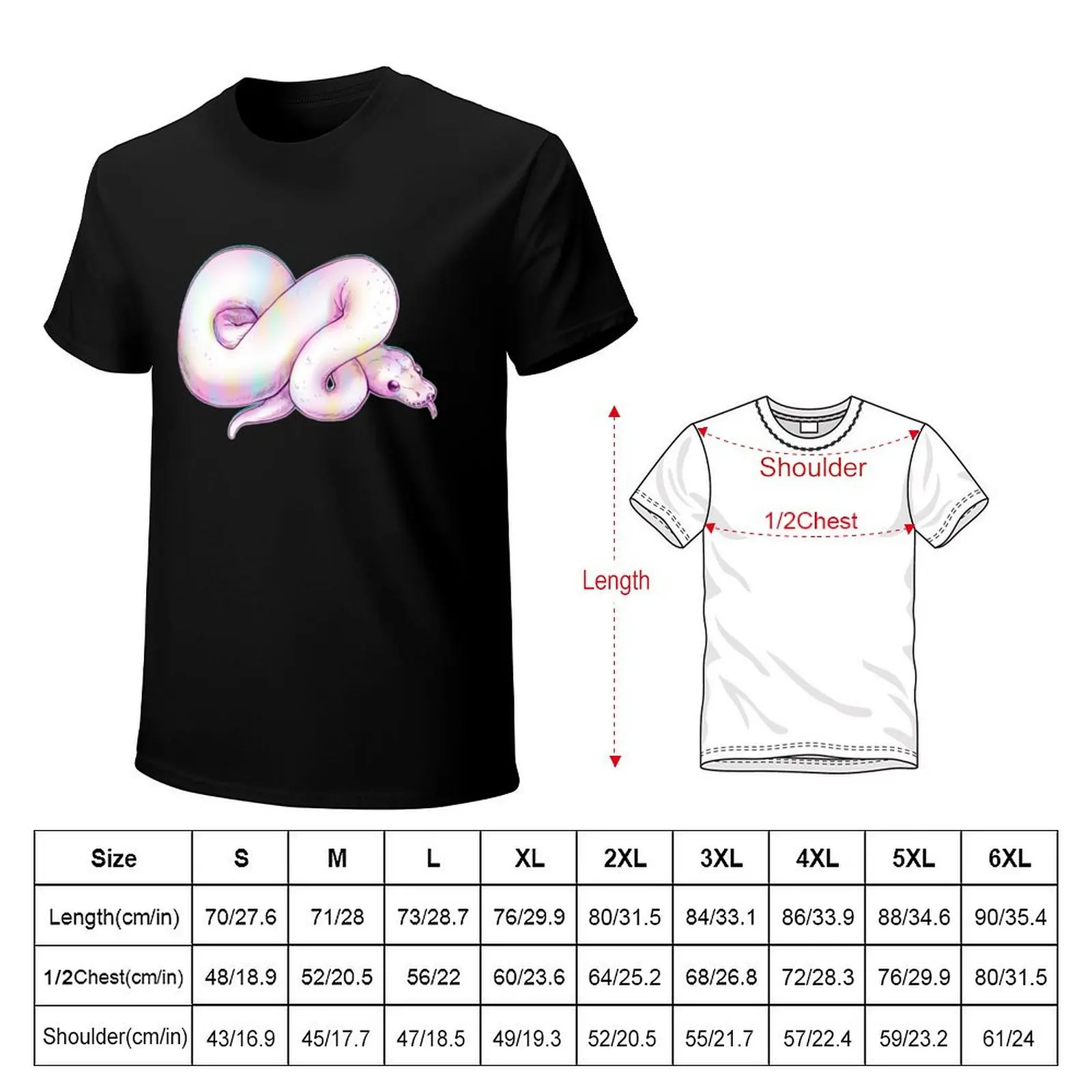 Opal Snake T-Shirt Modern Style Print T-Shirt