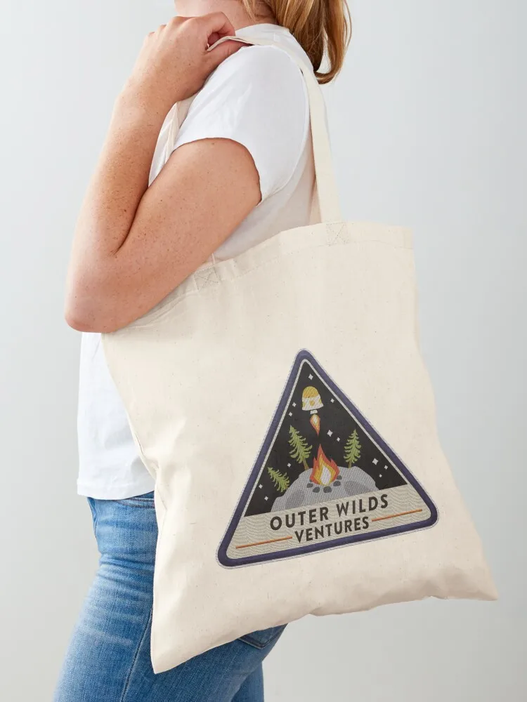 

Outer Wilds Ventures Patch Tote Bag tote bag men's bag for beach canvas tote bags luxury women