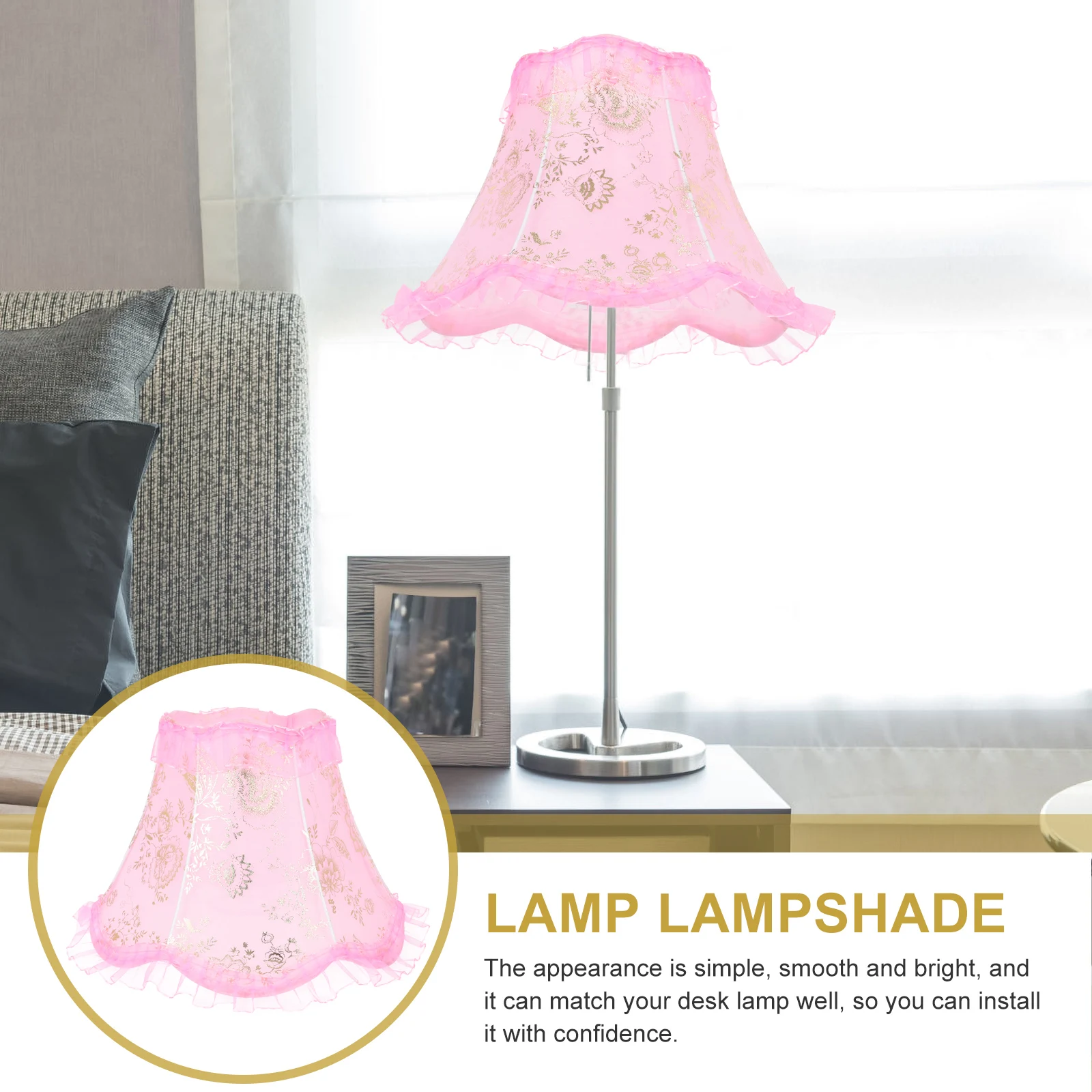 غطاء مصباح على الطراز القديم لمصباح مكتبي مصنوع من القماش الصلب عاكس الضوء الصغير غطاء خفيف داخلي للاستخدام المنزلي في المطبخ والفندق