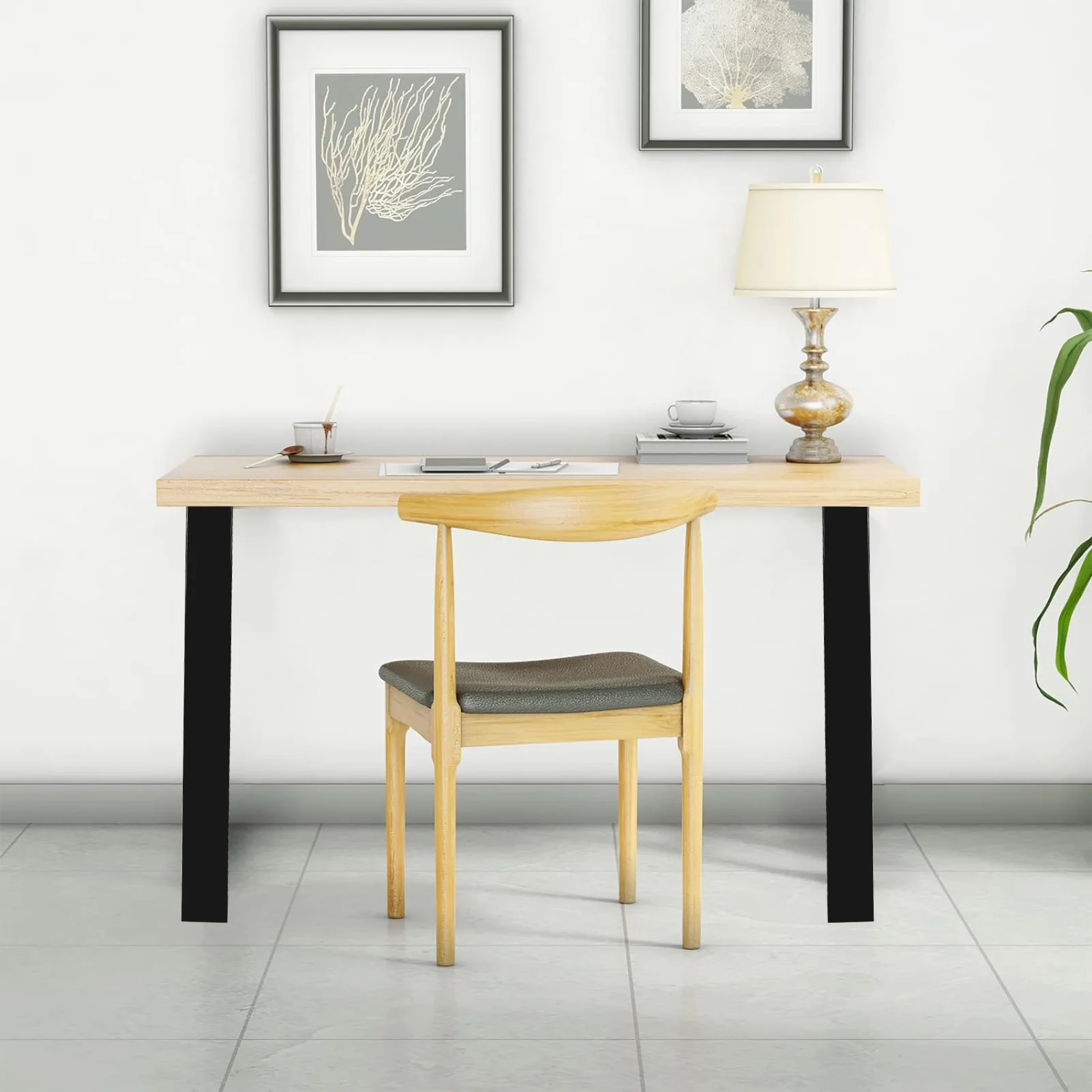 Tischbeine Metall 71cm, Tisch rahmen u Form, Tischbeine schwarz, Couch tischbeine, Tisch fuß für DIY Esstisch, Konferenz lasche