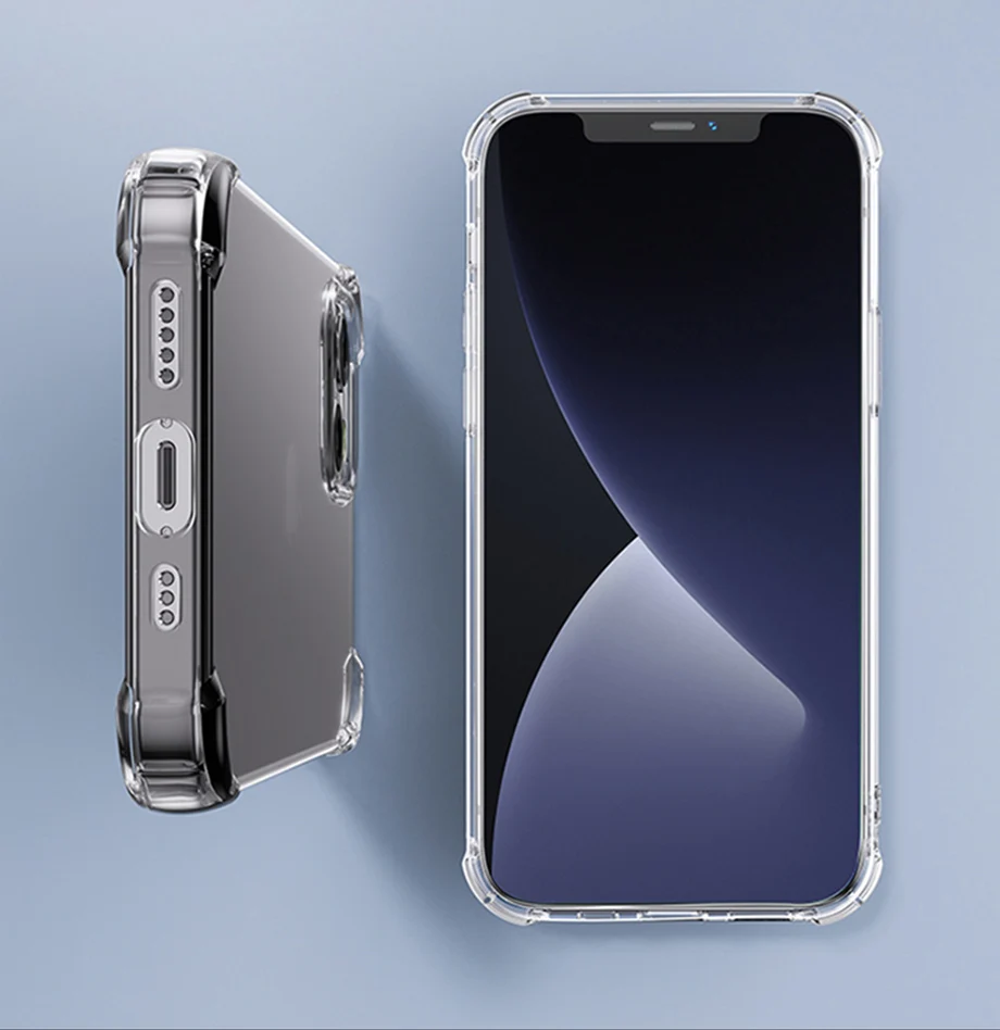 Fallschutz Airbag Soft Case für iPhone 16 Pro Max Funda iPhone 16 iPhone 16 Plus stoßfeste klare transparente Abdeckung Hüllen – Detail 17