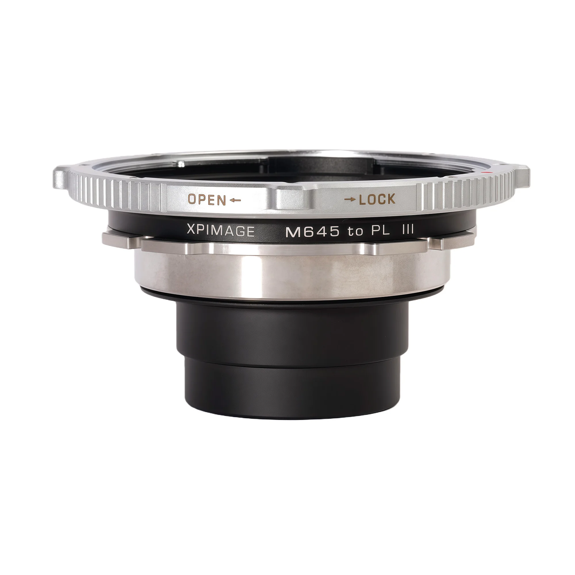 XPIMAGE Speed Booster 0.71 Optical Focal Reducer Lens Mount Adapter for Mamiya 645 to Arri Alexa mini PL Mount Cinema Camera