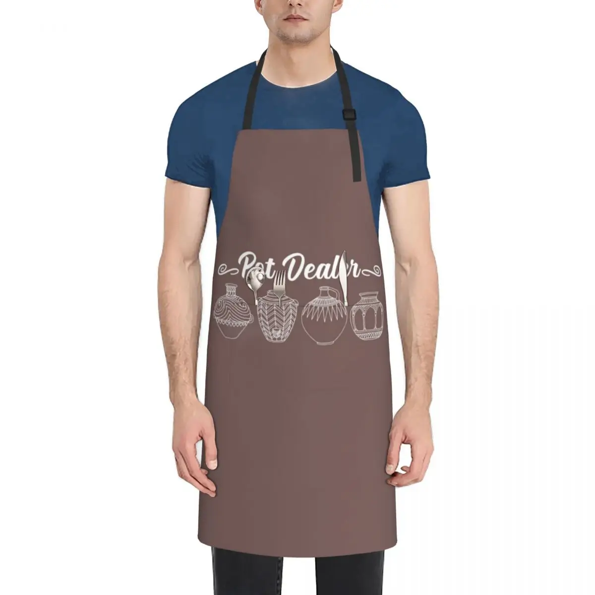 

Pot Dealer : Funny Pottery Design Apron for kitchen useful Kitchen For Man Apron