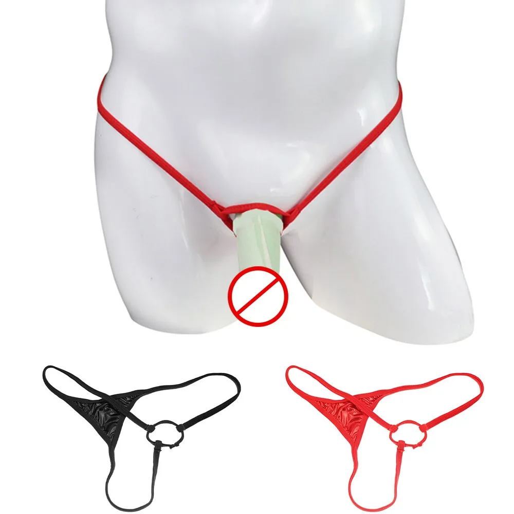 Tanga roupa interior masculina briefs um tamanho regular sólido 95% algodão respirável g-string calcinha lingerie cuecas