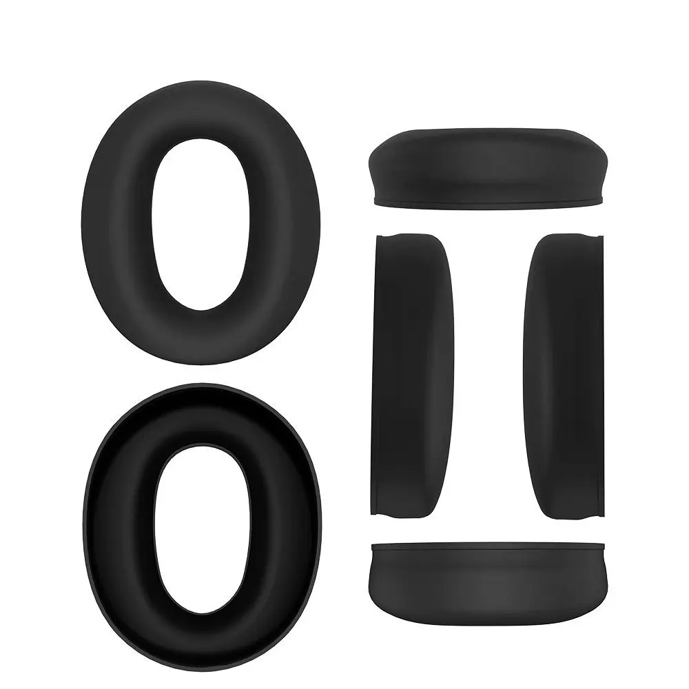 Silicone Case Cover for Sony WH-CH720N Wireless Headphones Bluetooth On-Ear Headset Anti-Scratch Ear Pad Cover, view 4