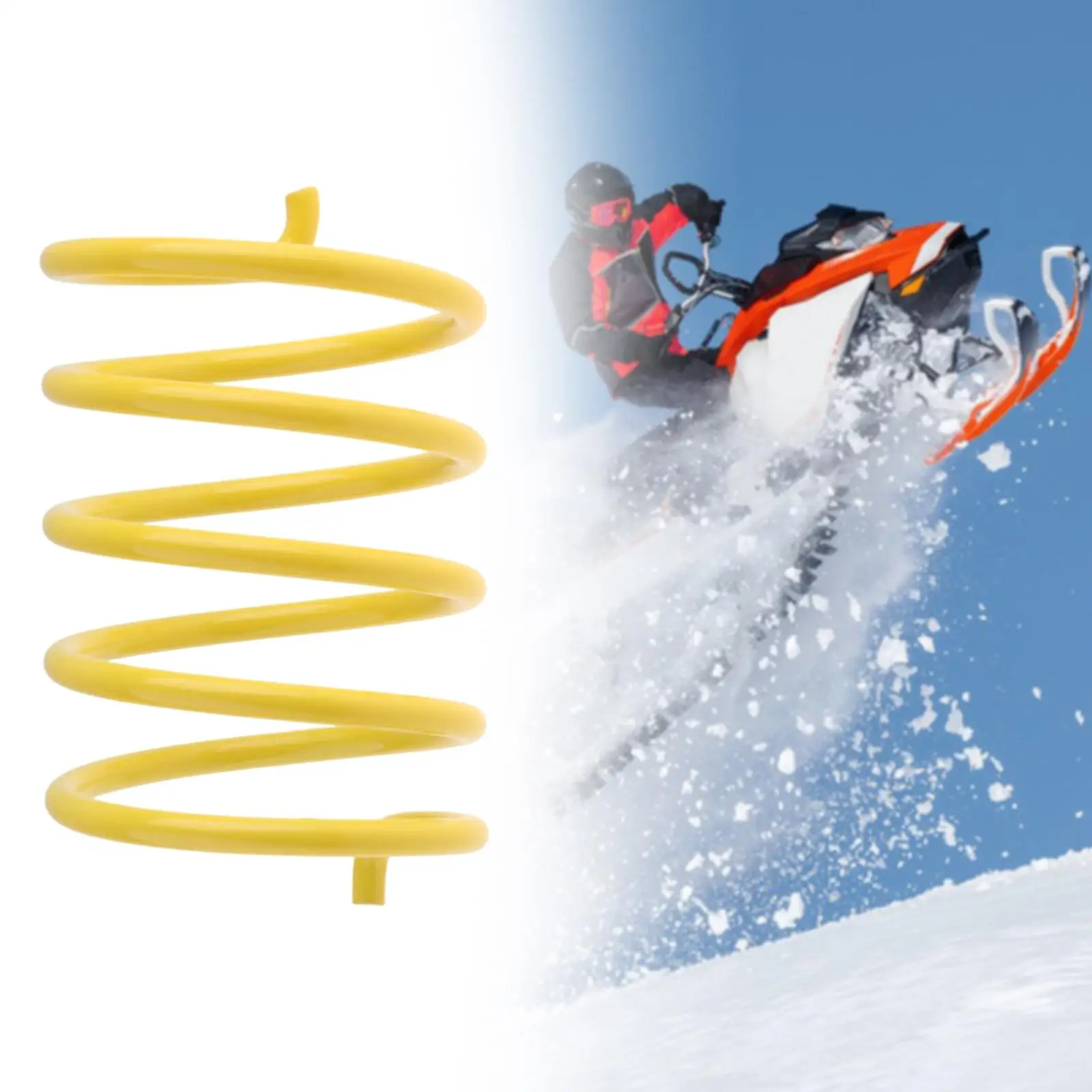 Primary Drive Clutch Spring,0148-227 Accessories ,Easy to Install Professional Direct Replaces Yellow for Secondary