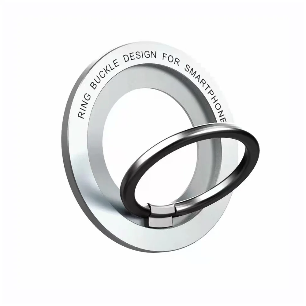 2024 New Magnetic Phone Ring Holder for MagSafe Accessories Adjustable Finger Ring Support Bracket For Magnet Case for IPhone