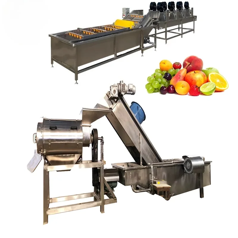 Economic Small Batch Fruit Vegetable Juice Making Equipment Semi-Auto Design Easy to Maintain