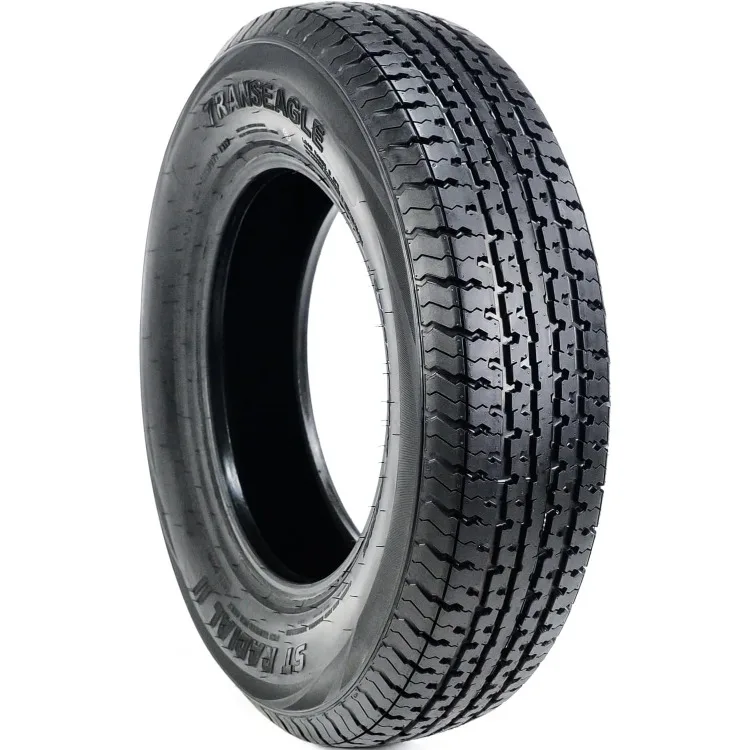 ST Radial II Premium Trailer Radial Tires-ST225/75R15 225/75/15 225/75-15 117/112L Load Range E LRE 10-Ply BSW Black Side Wall