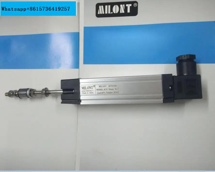 

MILONT linear displacement sensor KTC-100 KTC100 KTC-100MM, electronic scale , molding machine transducer.