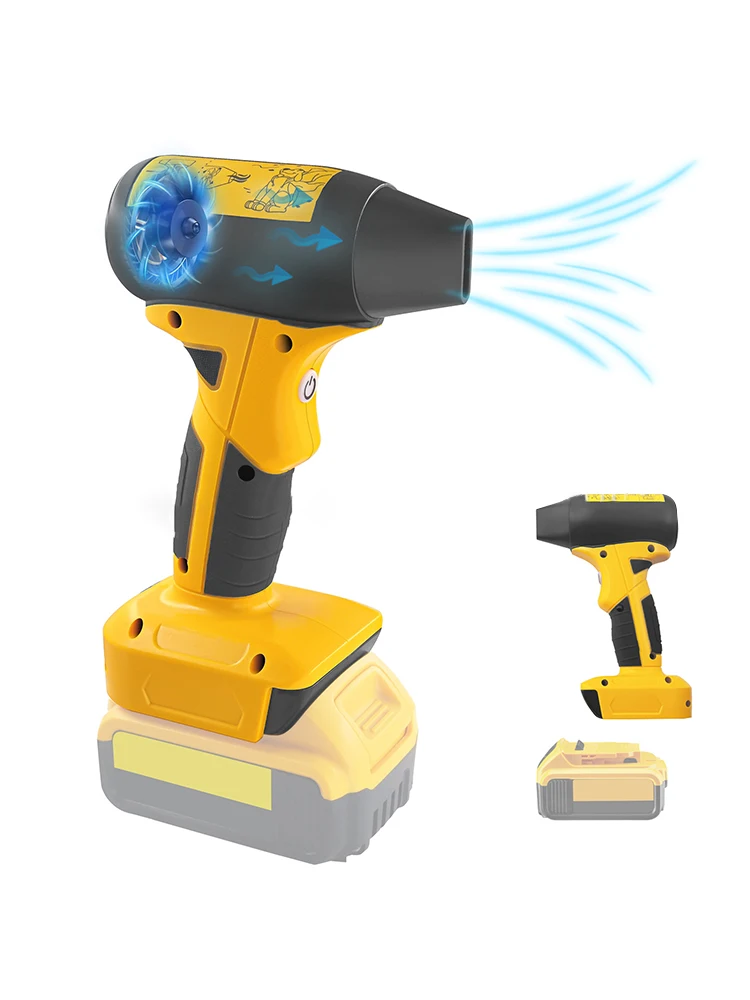 ventilador turbo jet ventilador turbo violento 130000 ventilador de duto de alta velocidade com ventilador de ar poderoso rpm para bateria makita dewalt milwaukee 18v 20v 01