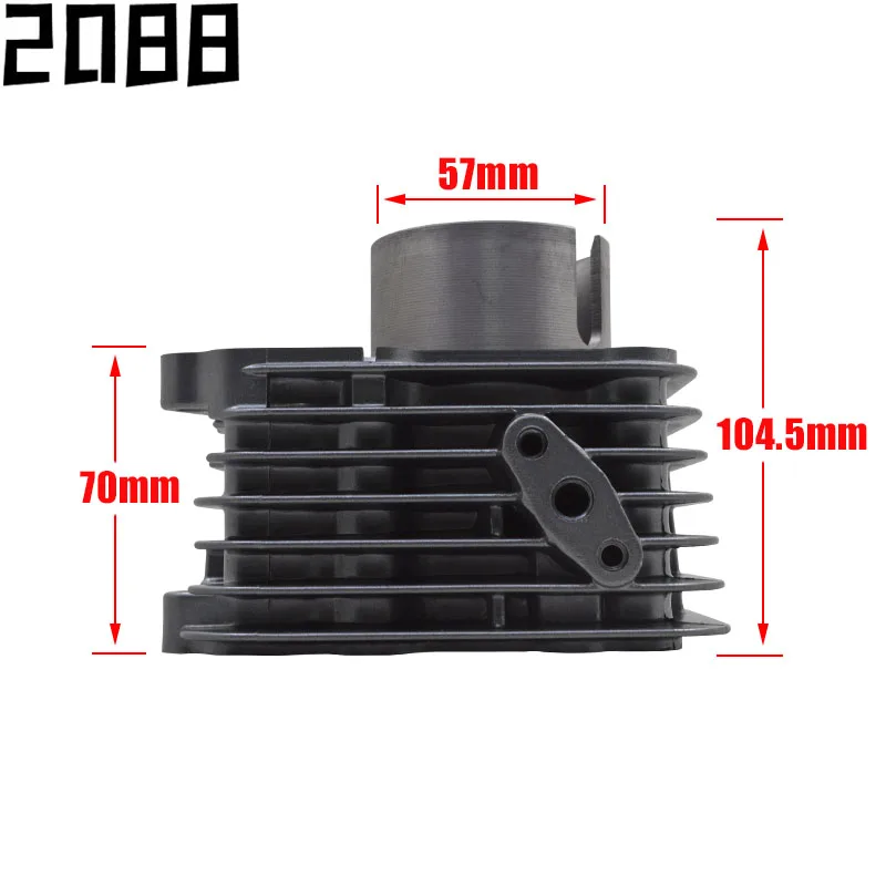 Silver STD 150cc for KEEWAY RKV150 RKS150 RKV RKS 148 Motorcycle Cylinder Piston Gasket Rebuild Kit