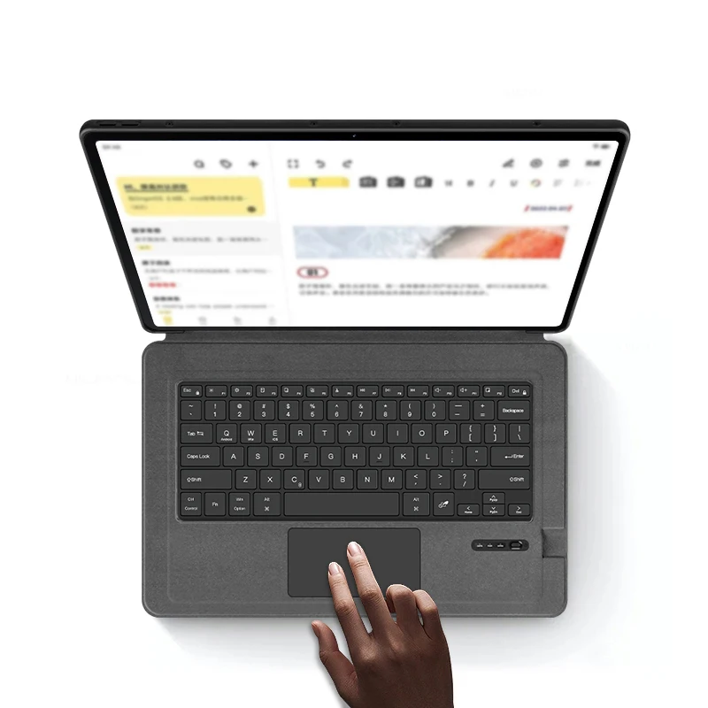 Imagem -04 - Capa de Teclado sem Fio para Xiaomi Tablet mi Pad Max 14 em Russo Espanhol Português Árabe 14 em 2023