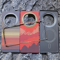 For Magsafe Magnetic Magnets Carbon Fiber Aramid Case For OPPO Find N5