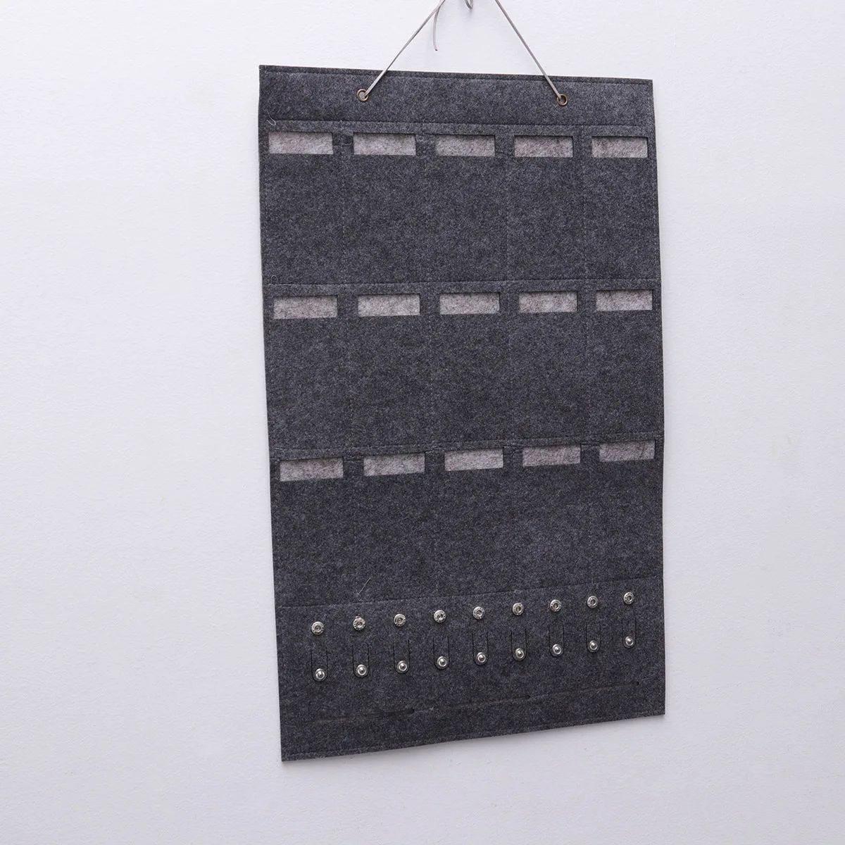 

Sunglasses Storage Hanging Bag Non Woven Organizer Multifunctional Wall Mounted Jewelry Holder For Earrings Necklaces Rings Felt