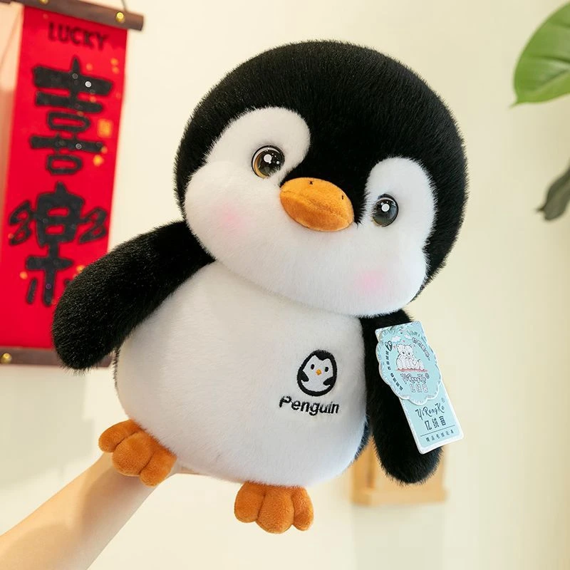 

25CM New Style Little Penguin Plush Toy Marine Animal Souvenir Antarctic Penguin Doll a Birthday and Festival Gift for Child