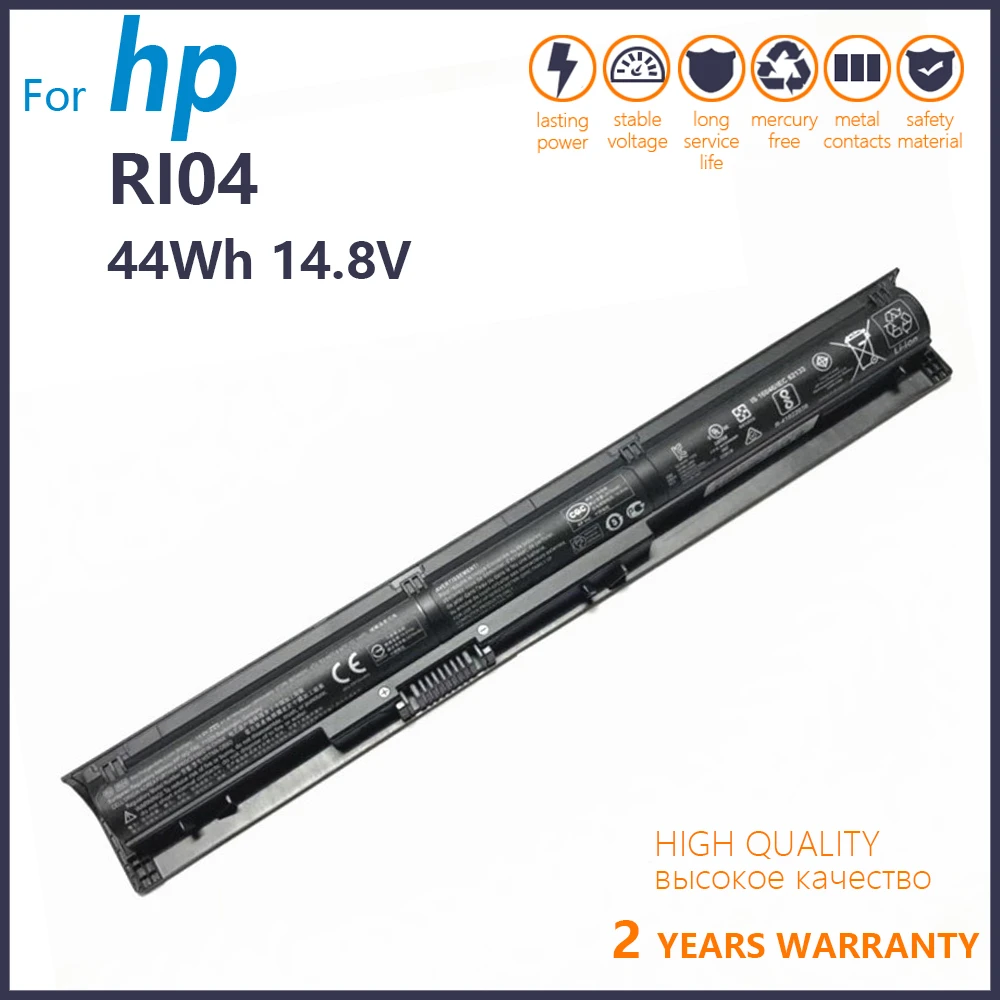 Genuine RI04 Laptop Battery For HP ProBook 450 455 470 G3 G4 805294-001 HSTNN-Q94C P3G15AA HSTNN-DB7B HSTNN-Q95 HSTNN-PB6Q