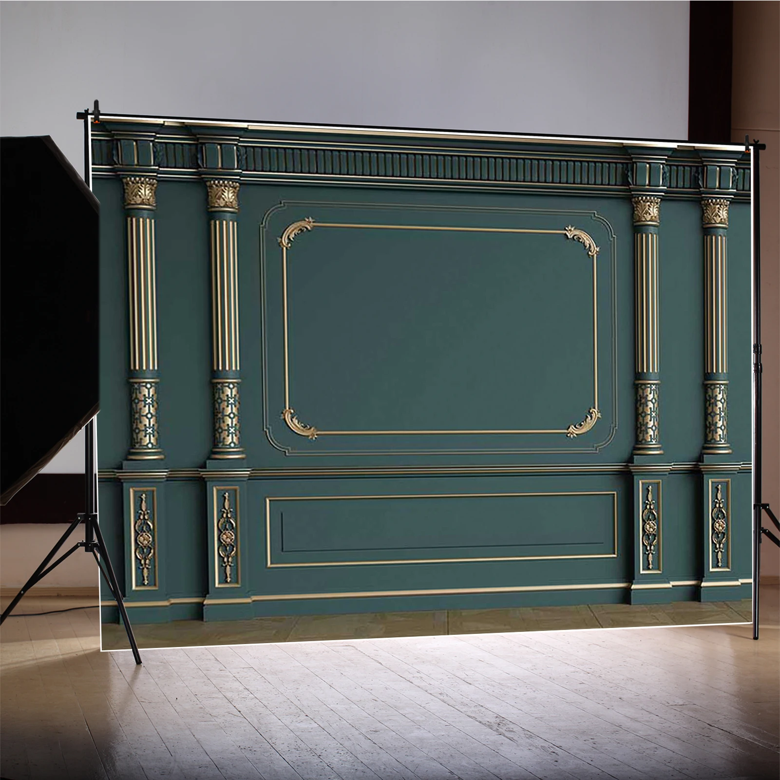 MOON.QG ريترو الدمشقي جدار خلفية الإطار الحديثة القلعة الخلفيات الأوروبية للتصوير الفوتوغرافي اطلاق النار الدعائم عيد ميلاد الوليد