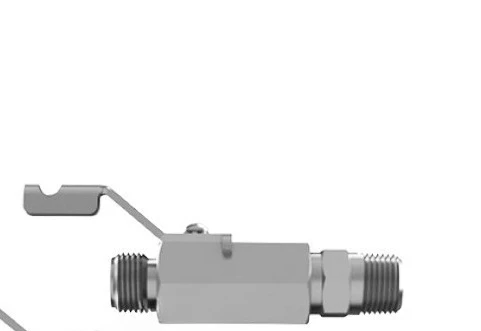 Coating system components SSBV-6-316 stainless steel ball valve fully sealed A-level intelligence