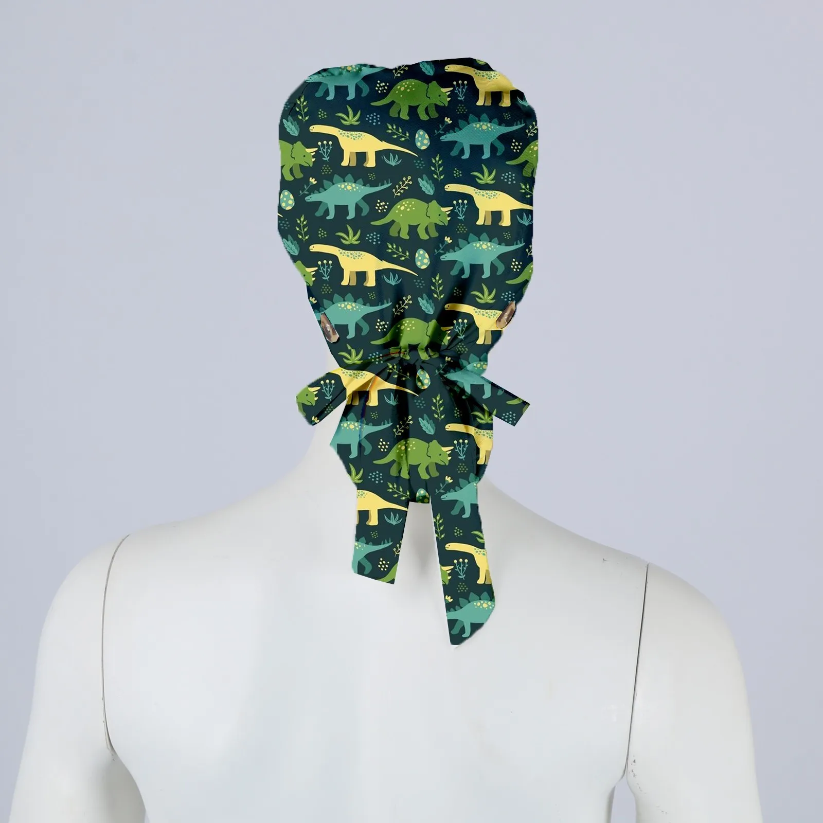 Casquettes de gommage de noël, chapeaux de magasin d'animaux, casquette de nettoyage de beauté, prix de gros, coton, toilettage pour animaux de compagnie, gommage d'allaitement, casquette de travail