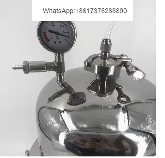 Stainless steel positive pressure filter negative pressure barrel filter drug liquid microporous filter membrane separator