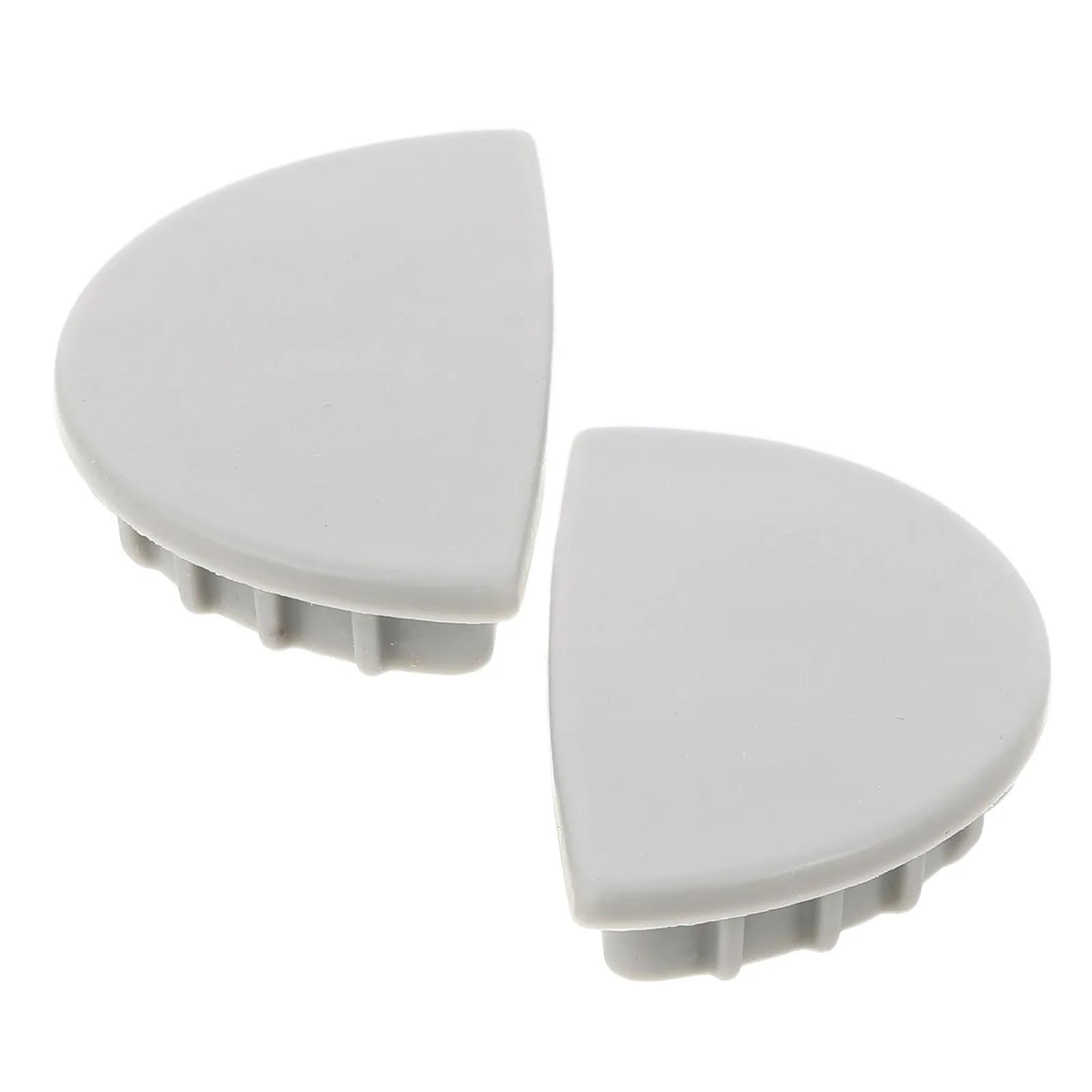 2Pack Semi Circle Toilet Lid Bumpers Silent Shock Absorber Pads for Smart Toilet Covers Stable Adhesive Cushion Pads