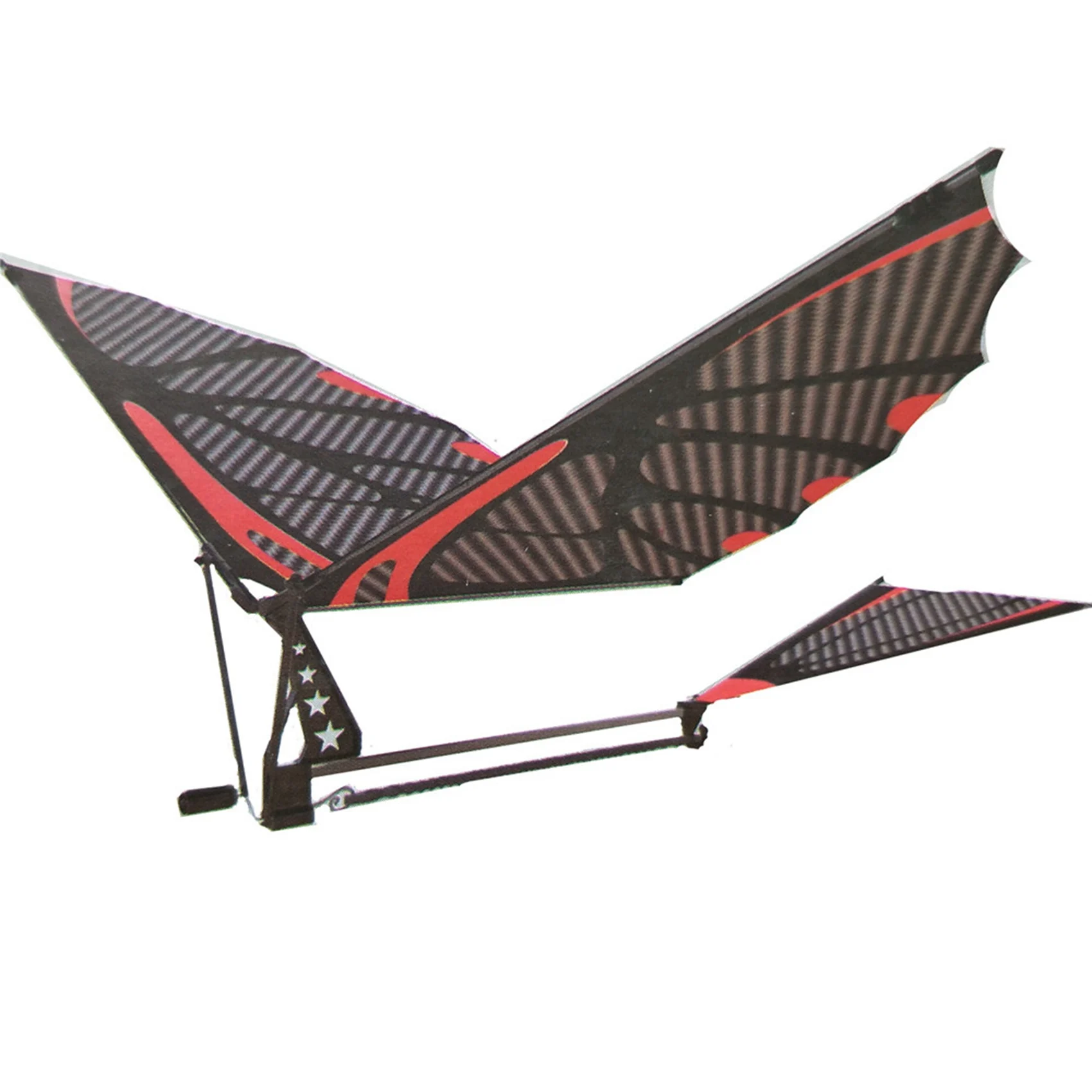 B78B-3X Carbon Fiber Model Aircraft Assembly Flapping Wing Aircraft DIY Model Aircraft Pterosaur Rubber Band Bionic Aircraft