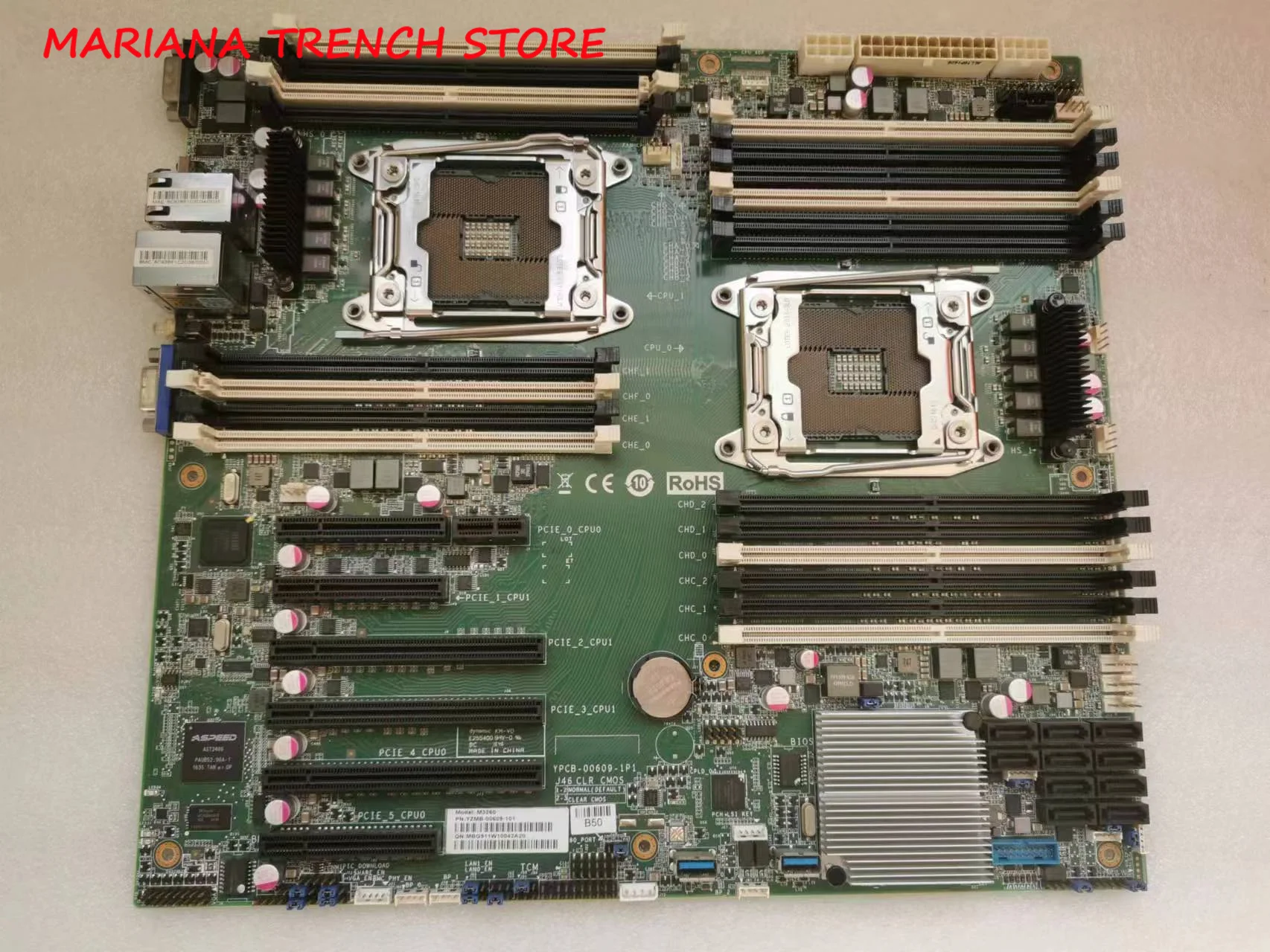 

M3260 for Inspur NF5270M4 Server Dual-channel Motherboard,YZMB-00609-101,YPCB-00609-1P1