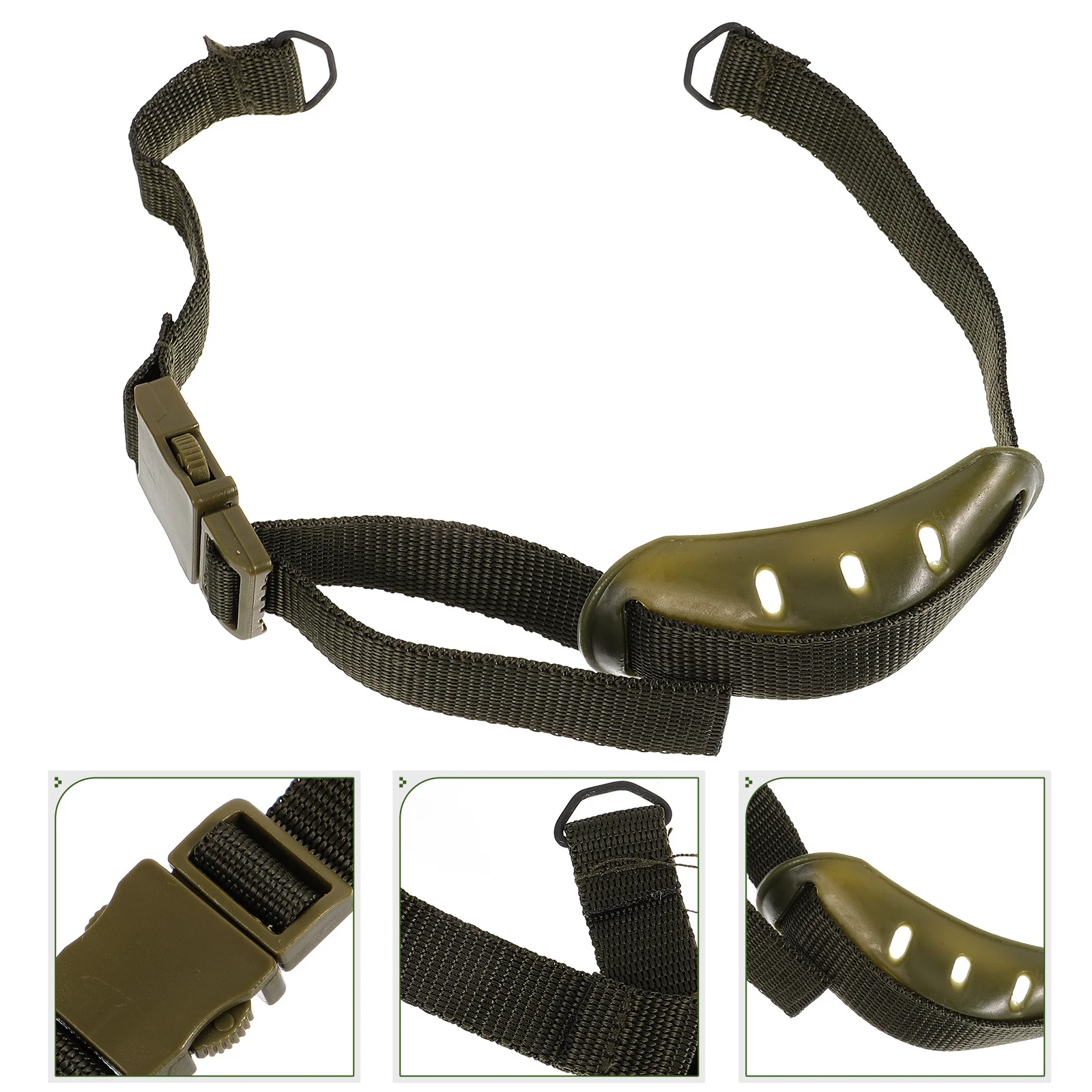 

Hard Hat Chin Strap Adjustable Replacement Safety Strap Durable Stable Construction Accessory Hard Hat Chin Straps