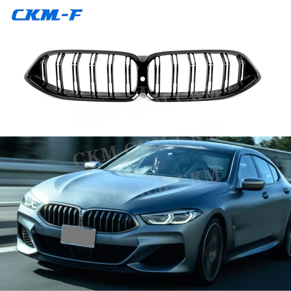 

ABS Black Racing Grille Front Bumper Mesh Grills for BMW 8 Series G14 G15 G16 2019+ Car Bumper Accessories Body Kits