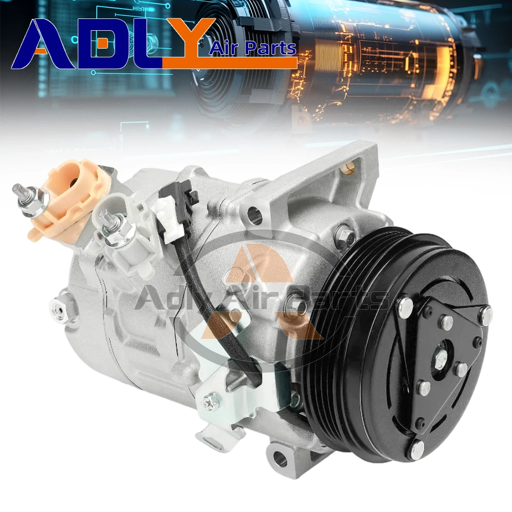 7SAS17C AC Compressor For Ford  L4 2.3L Explorer 2020-2023 Bronco 2021-2023 178337 YCC626 CO11650Z L1MZ19703AB L1MZ19703D