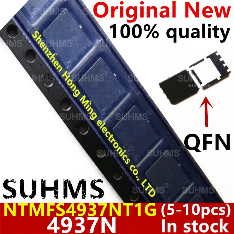 (5-10piece)100% New 4937N NTMFS4937N NTMFS4937NT1G QFN-8 Chipset